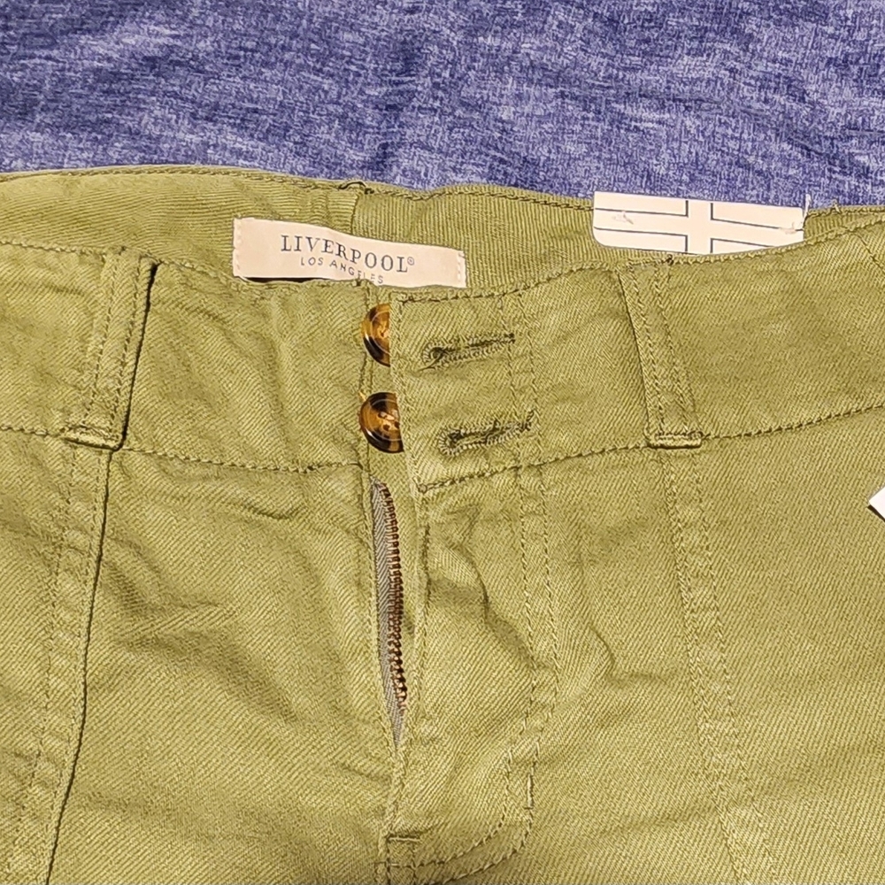 Liverpool Hemlock Wide Leg Pants SIZE 4/27